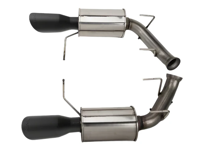 2011-2014 Roush Mustang V6 Black-Tip Axle-Back Exhaust - Image 3
