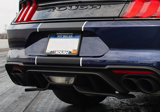 2018-2023 Roush Mustang Rear Valance Aero Foil Kit - Image 3