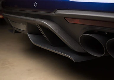 2018-2023 Roush Mustang Rear Valance Aero Foil Kit - Image 4